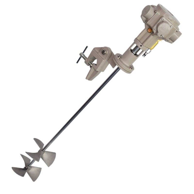 台湾MBP 50加仑 夹式横板式气动搅拌器 1/2HP油漆涂料 防爆搅拌机