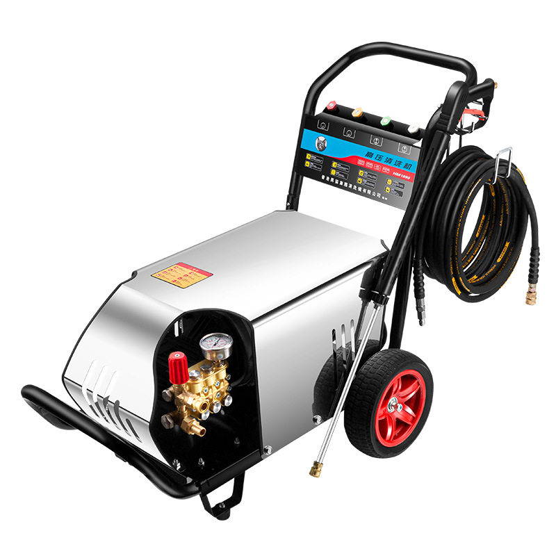 定制高压清洗机飞猫大功率洗车机220V大型商用洗车用刷车工业水泵