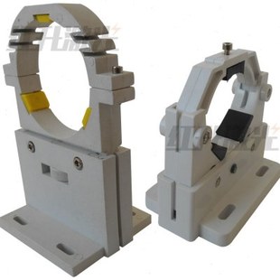 激光管支架60支撑管座可调管架雕刻切割机光路配件80专用固定管夹