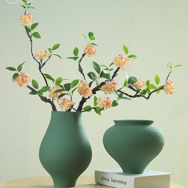 简约轻奢陶瓷花瓶摆件家居客厅玄关电视柜餐桌新中式插花装饰品,家居饰品,花瓶,淘宝优惠券,粉丝福利购,淘宝优惠卷