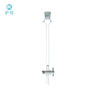 M55全四氟玻璃活塞可定 标准口色层分析柱层析柱外径35