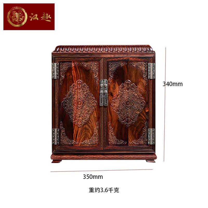 老挝大红酸枝香道柜器型在v册博物馆收藏款复刻储物柜大果紫檀茶