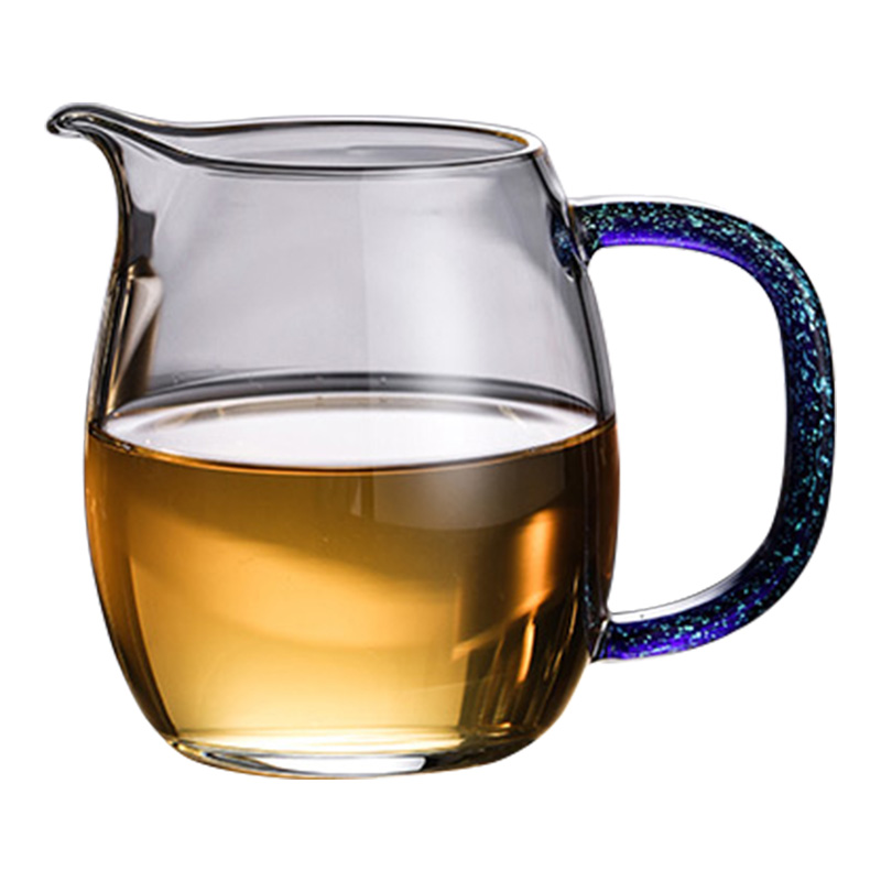 容山堂禾器玻璃公道杯加厚透明分茶器个人功夫茶具品耐热手工