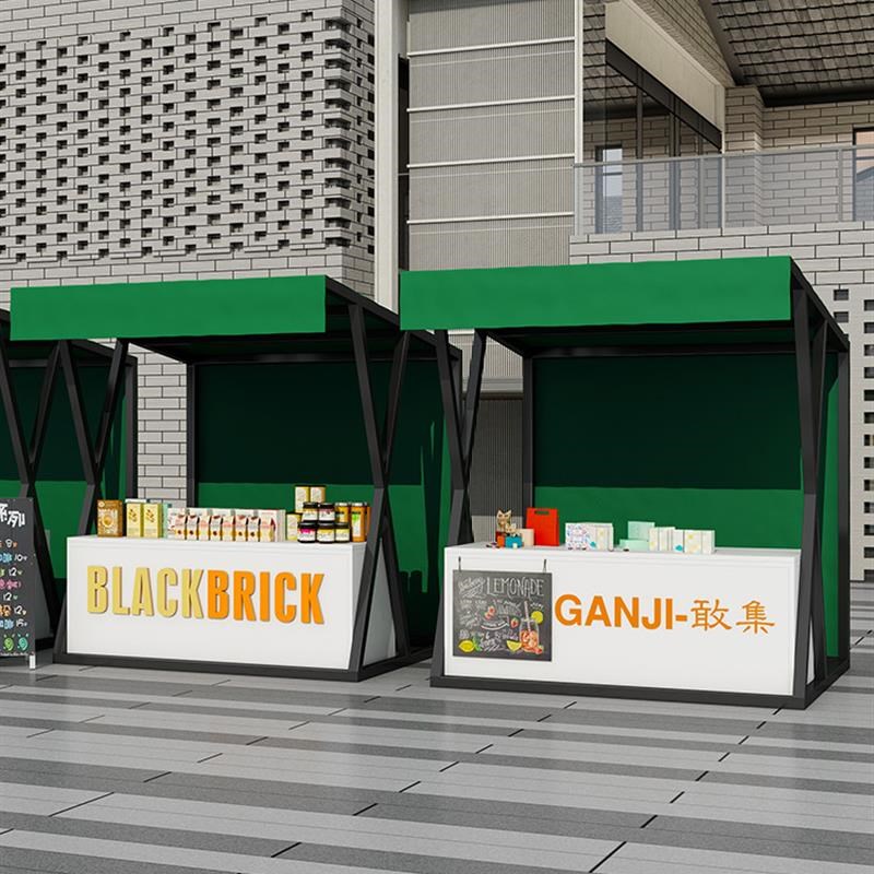 网红摆摊货架市集节日摊位展示架户外商业活动棚架帐篷柜子地摊架