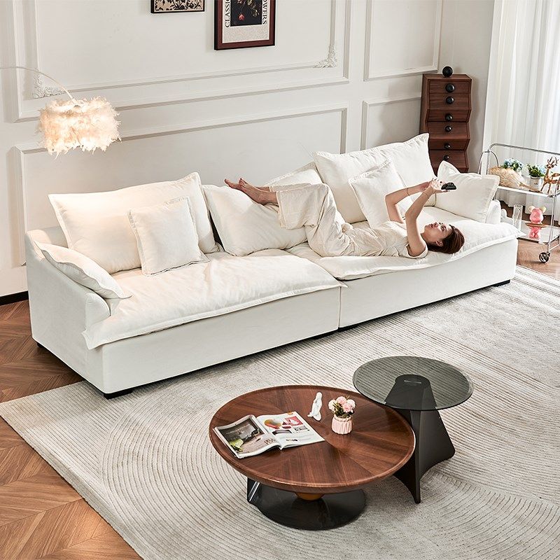 Cloud云沙发可拆洗客厅2024新款现代简约三人直排布艺沙发奶油风,住宅家具,布艺沙发,淘宝优惠券,粉丝福利购,淘宝优惠卷