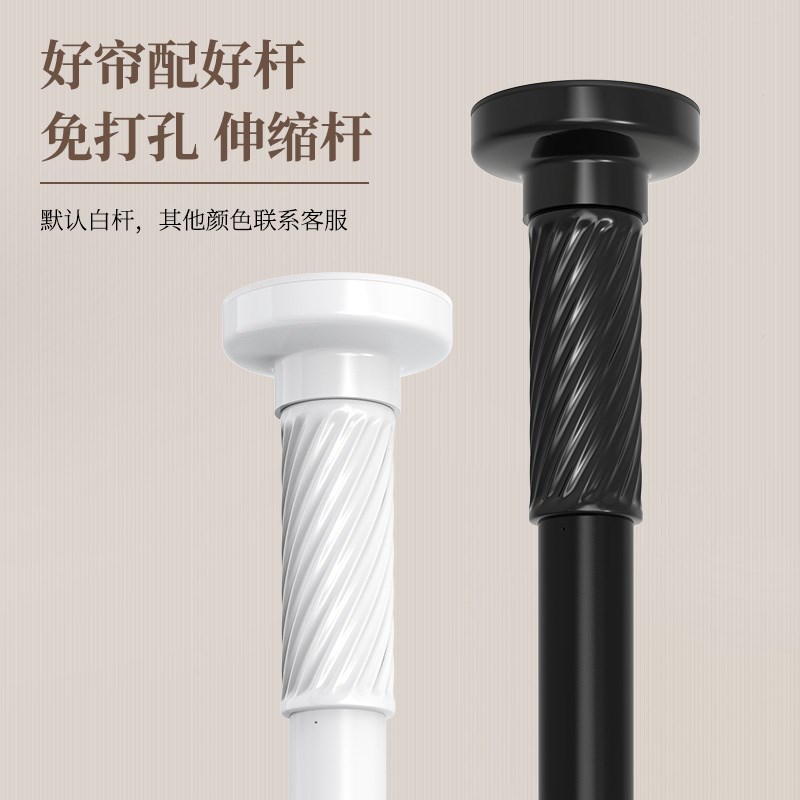 折叠门帘隔断帘免打孔厨房玄关卧室阳台遮挡帘家用空调帘子衣帽间