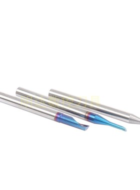 小孔径内孔蓝色涂层数控深孔钨钢合金精镗刀加工中心优质螺纹镗刀