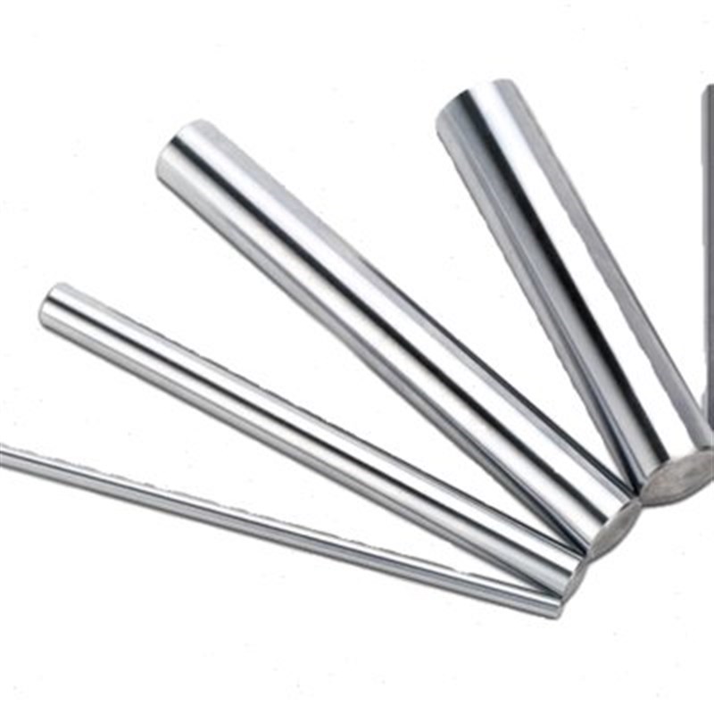 镀铬光轴导轨圆铁金属原材料棒加工车铣内外圆P螺纹键槽平面精加