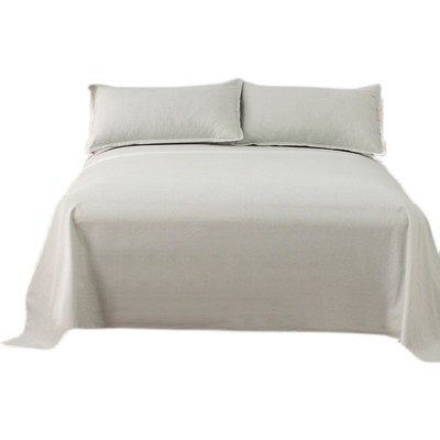 【尾单】纯棉老粗布床单加厚三件套被套枕套纯色土布单子宿舍床单