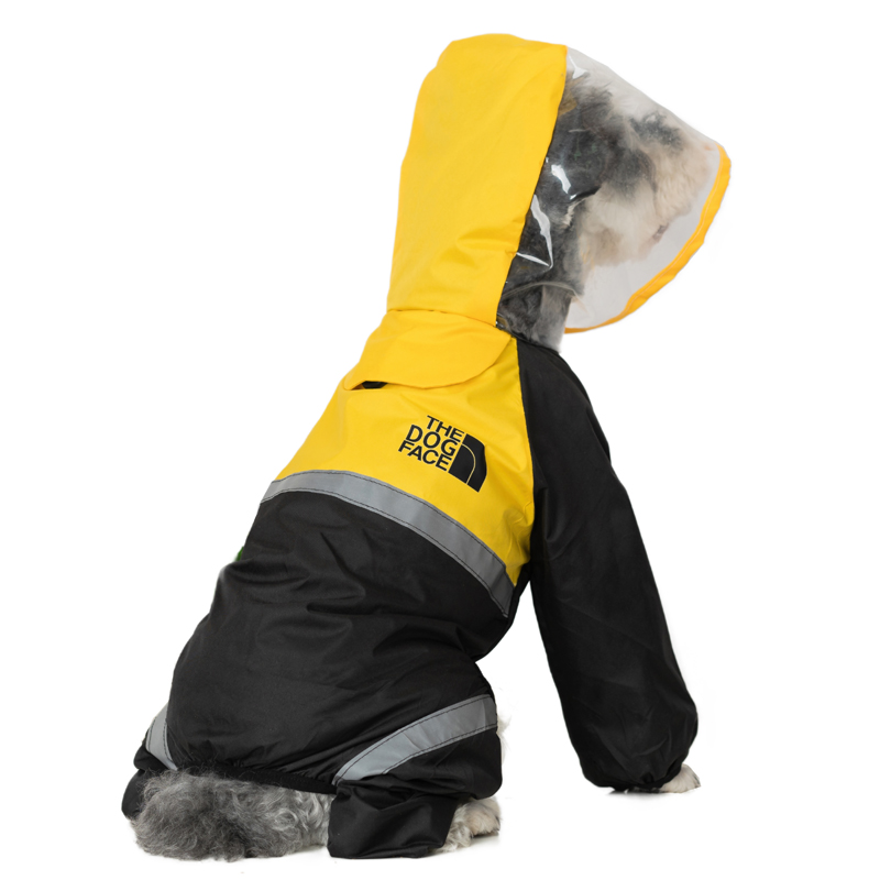 大型犬四脚雨衣狗狗雨披全包防水拉布拉多金毛边牧萨摩巨贵雨衣潮