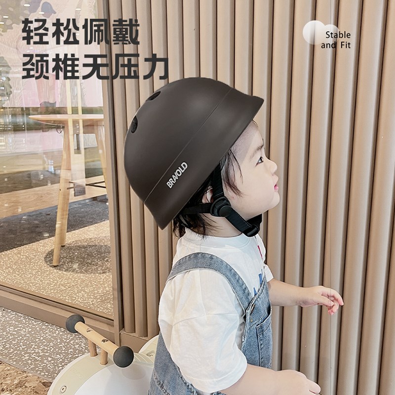 儿童平衡车护具骑行宝宝小轮车自行车滑板头盔防摔护膝肘套装