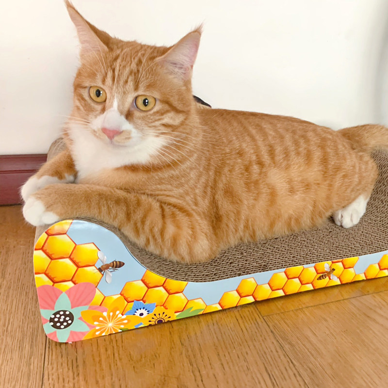 大号瓦楞纸猫抓板猫窝磨爪器耐磨沙发贵妃椅不掉屑防猫抓沙发保护,宠物/宠物食品及用品,猫抓板,淘宝优惠券,粉丝福利购,淘宝优惠卷