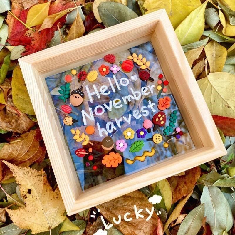 实木亚克力透明板相框玻璃画幼儿园手工制作干花贴画相框材料包,家居饰品,相框/画框,淘宝优惠券,粉丝福利购,淘宝优惠卷