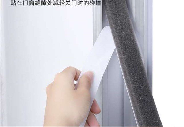 Уплотнитель оконный 门窗隔音窗户防风防盗胶条贴缝隙自保暖门框防撞粘密封条门条挡风 No brand