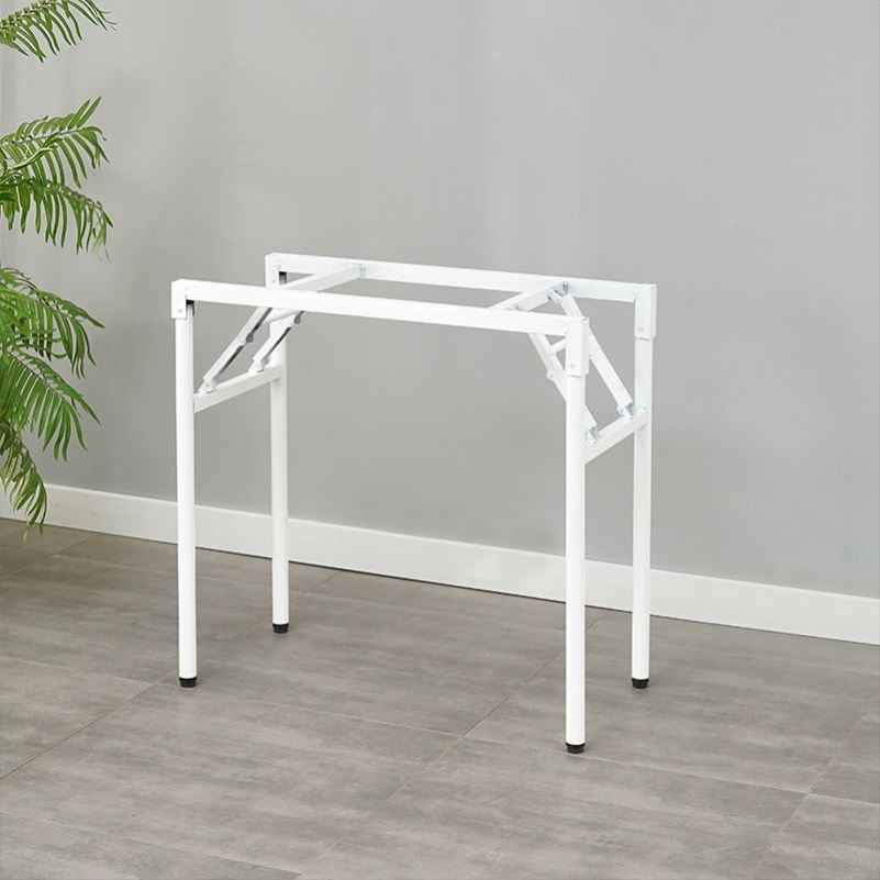 折叠桌架桌子腿长条桌架办公桌腿课桌架支架弹簧架对折桌腿餐桌腿