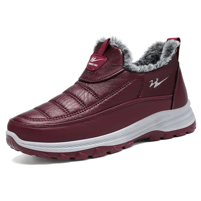 双星老北京棉鞋女冬季中老年加绒保暖舒适妈妈软底防滑女士爸妈鞋