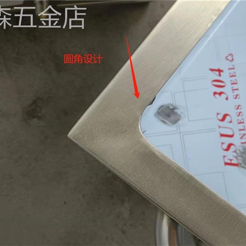 304不锈钢移动式水箱解冻池储物箱清洁桶拖布池工业储水桶手推车