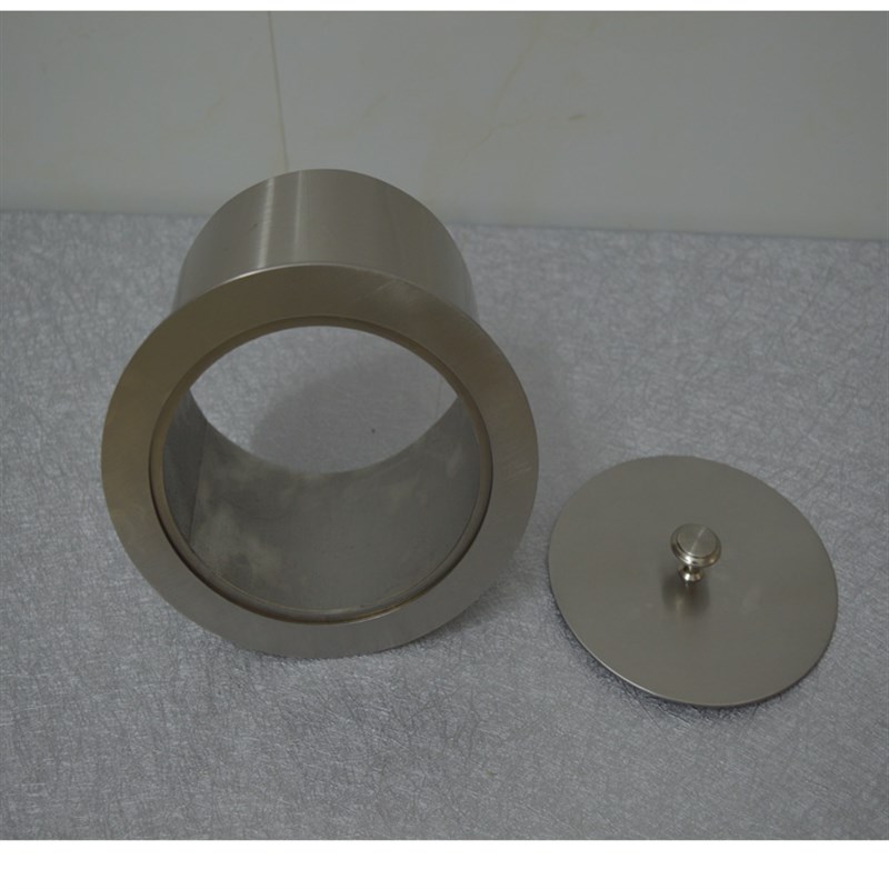 定做304不锈钢嵌入式厨房台面小号垃圾桶盖子圆形掀盖分离式盖子
