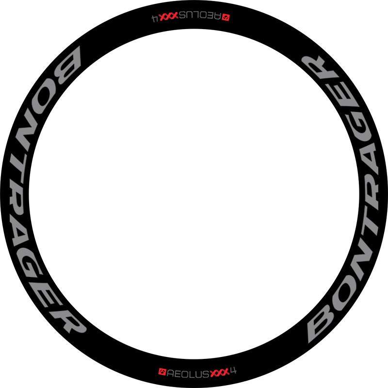 棒槌哥BONTRAGER XXX4公路车轮组车圈贴纸自行车刀圈贴纸防水改色