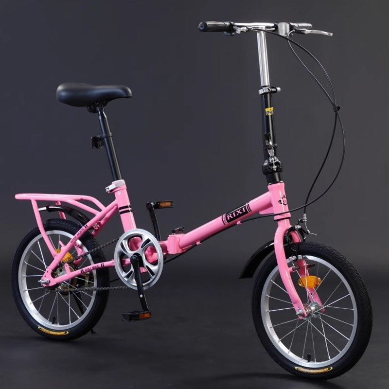 16寸轻便折叠自行车 便携 尾货清库
