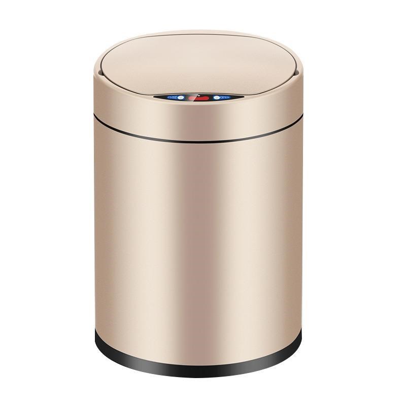 全自动智能感应式垃圾桶不锈钢家用客厅防水带盖收纳拉圾筒大容量