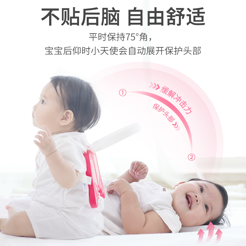 宝宝防摔护头枕婴儿学步头部保护垫护脑透气帽儿童防撞头神器