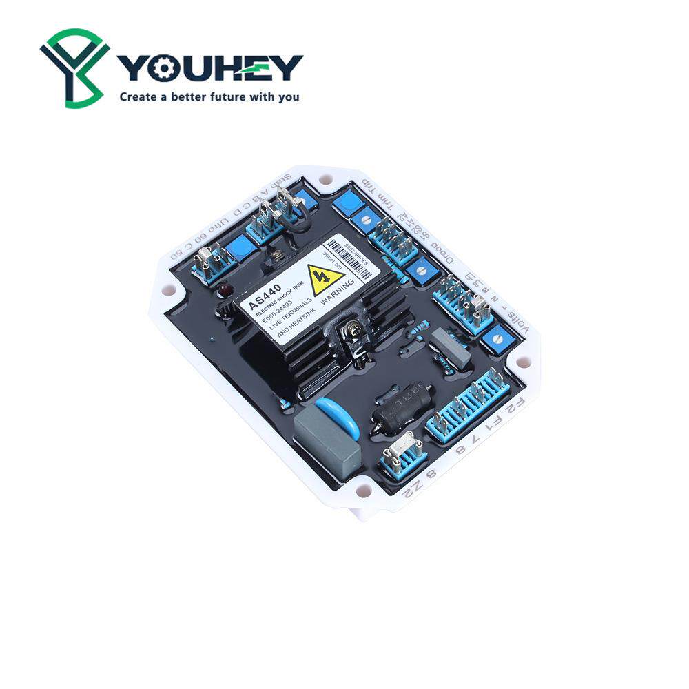 电AS440调压板柴油发电机AS440白组件配VAR自动压调节器白壳款SX4