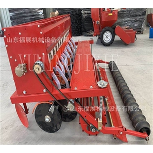 圆盘式9行12行小麦条播机 圆盘式小麦种植机免耕型小麦播种施肥机