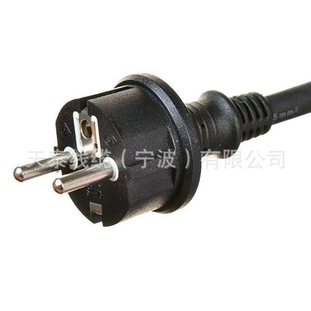 交电流电源线H0Rn-F橡胶护套0HME带BC1连接器和716A插头漏保护器