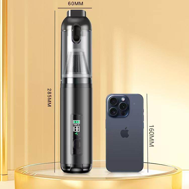 无刷数显车载吸迷小尘器大吸力无线充电持型721车家用你车手用吹
