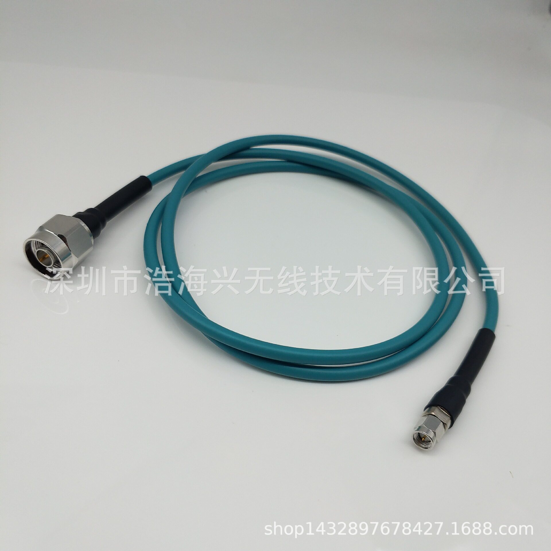 网分测试线频谱射频组件N-J转SMA-J公头转接线跳线18G高频传输
