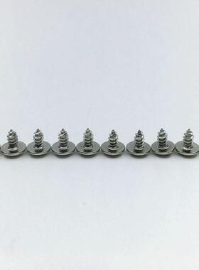 【M3817*52带5】PWA镀镍片十字圆头-带介自攻螺丝自垫电子小螺丝