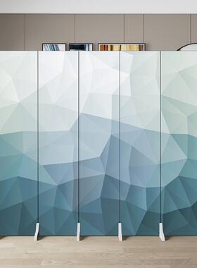 可订公现室灰色9.1ZD28屏风隔断墙客厅折移动代简约遮办挡家用叠