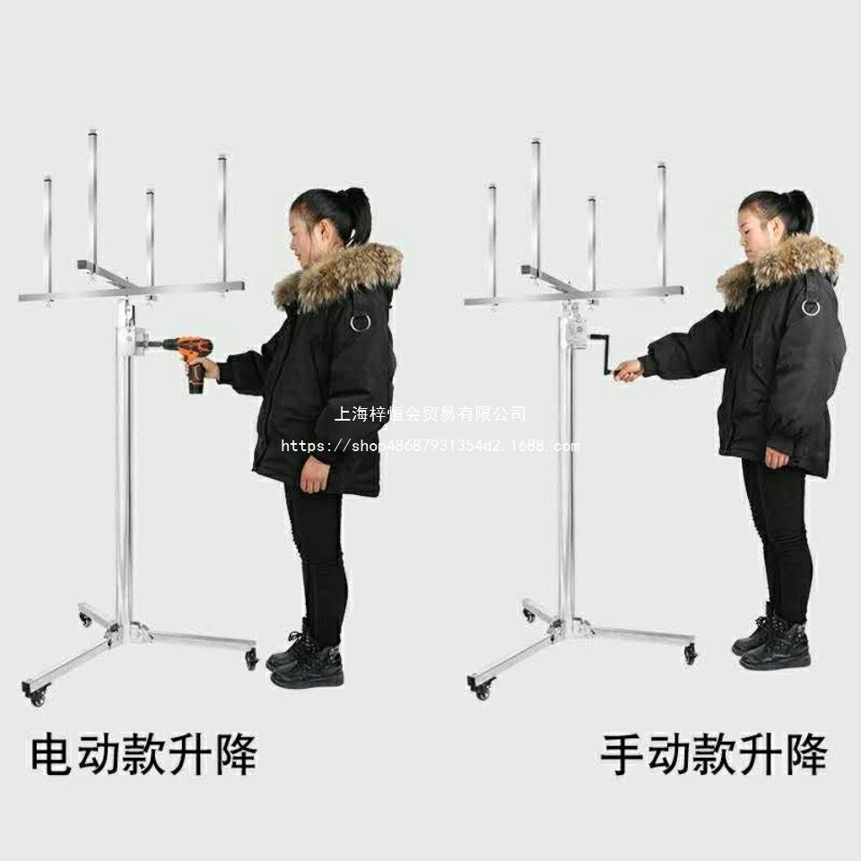 装灯厚助手不叠锈钢修灯装灯架工具安装升降架59折加拆卸工支具
