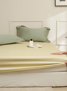 腻柔软丨100支长绒棉床细笠单件6093全棉棉纯梦席思榻榻米夏季床