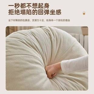 懒床人沙发可躺可睡客厅单折叠阳台飘窗伸缩JJF两用豆可腐块人榻