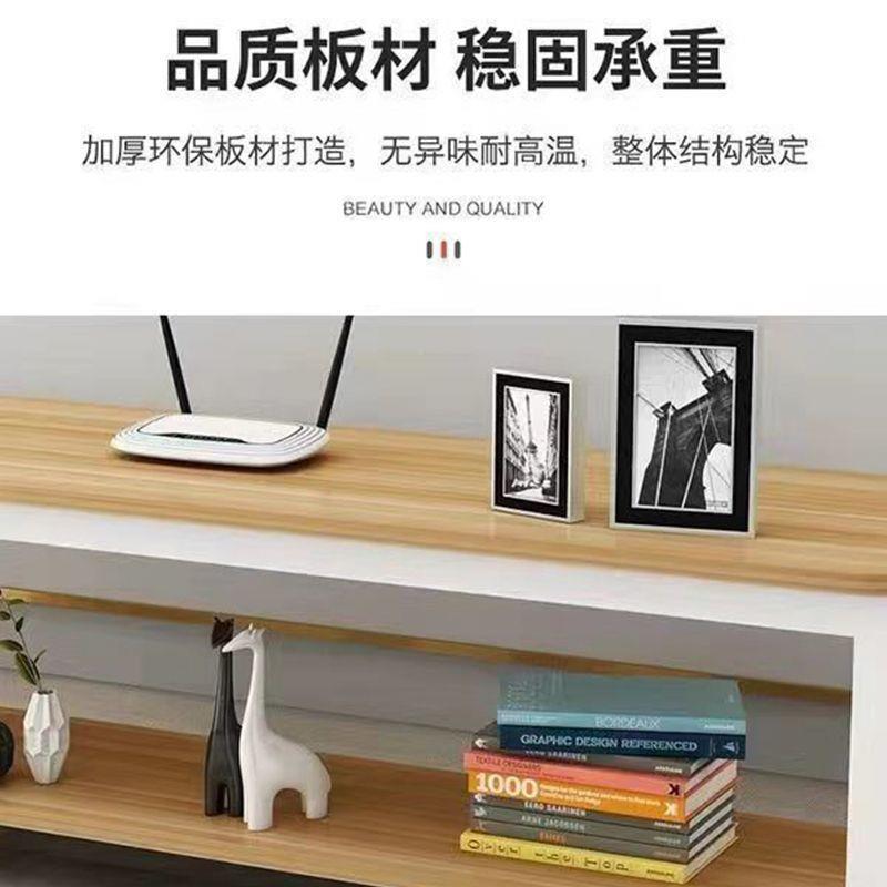 电视柜小型现代简约仿大理石户极简卧室长条YQB客地组柜厅出租房