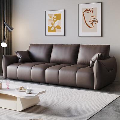 型现货三人轻奢小户公寓房全直套奶油爆款排一整YHA套小沙发出租