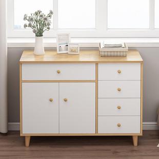 餐边墙物柜现代储简约客厅茶水厨柜边柜经济型多功能房置L269E物