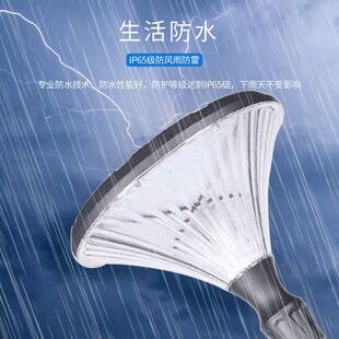 太阳能景坪观路灯园公草石灯感应田园户外钻石庭院灯具钻强光