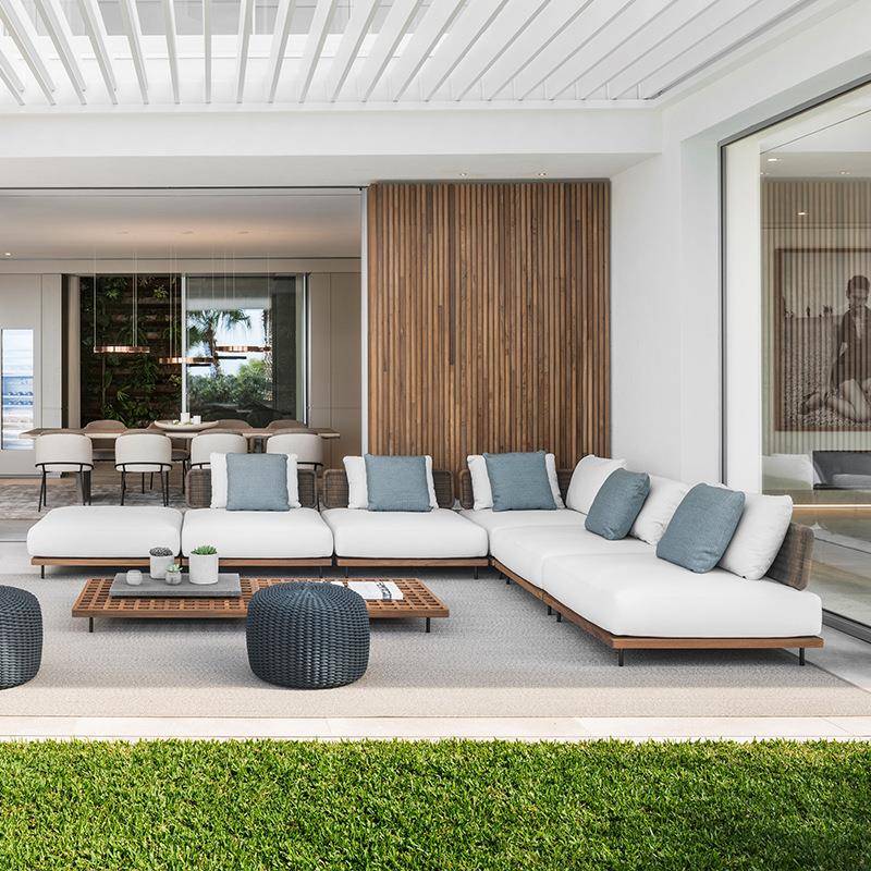 户外沙发组合别庭院花墅园休闲阳藤椅设露计师样板房9天台藤编家