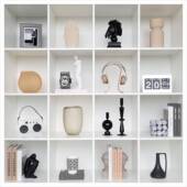 现代简约样板间家居软装 饰品相架陶瓷树脂工艺品书柜摆件ZH3238