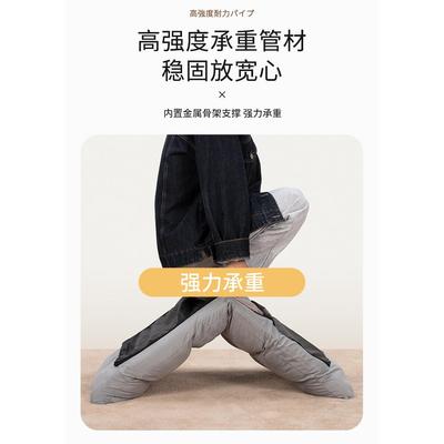 靠学无生子宿舍床上背椅卧室DMT懒人沙发榻榻米折叠电脑椅靠垫腿