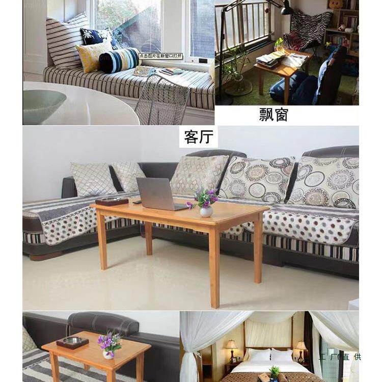 炕桌桌家用吃饭矮方桌985电脑榻榻米几飘窗茶小桌子宿舍床上书桌