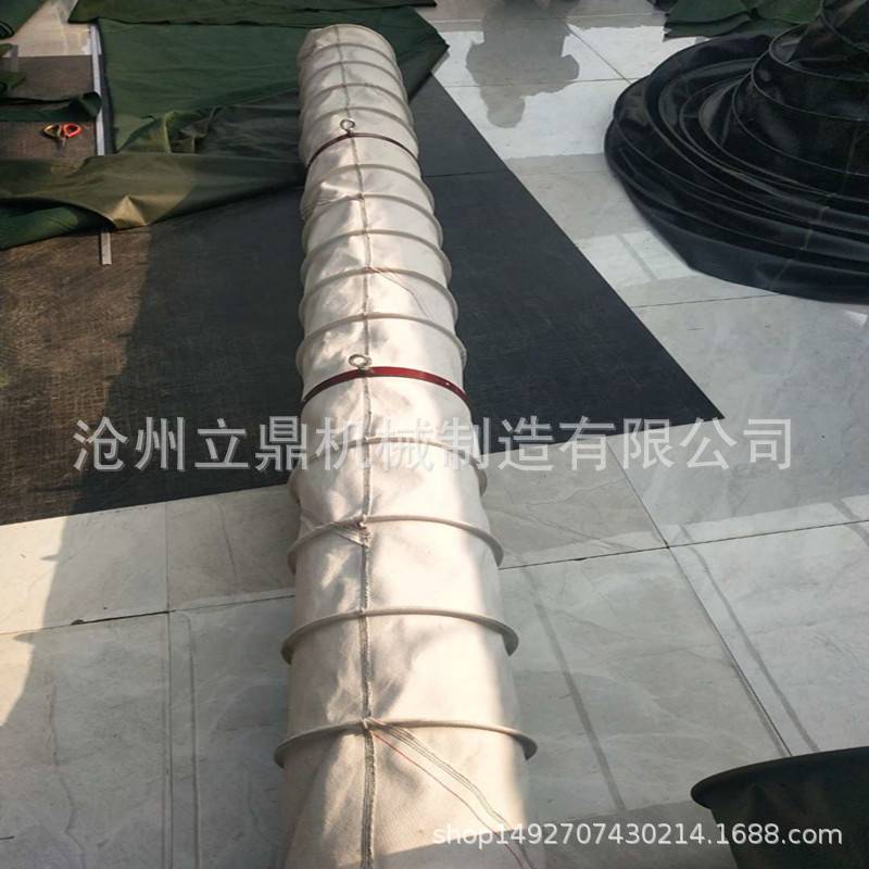 圆形耐高温伸缩软连接 防火帆布软连接 方形帆布风筒软连接