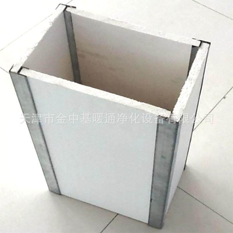 津管厂家玻镁复合天防JZ002风管火风办公楼商场写字楼玻镁风管