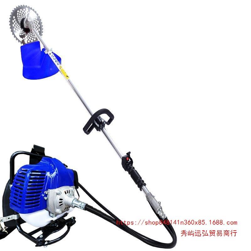 割荒草机四冲程背负式割稻机多功能农开用汽油草PWT机松土机割直
