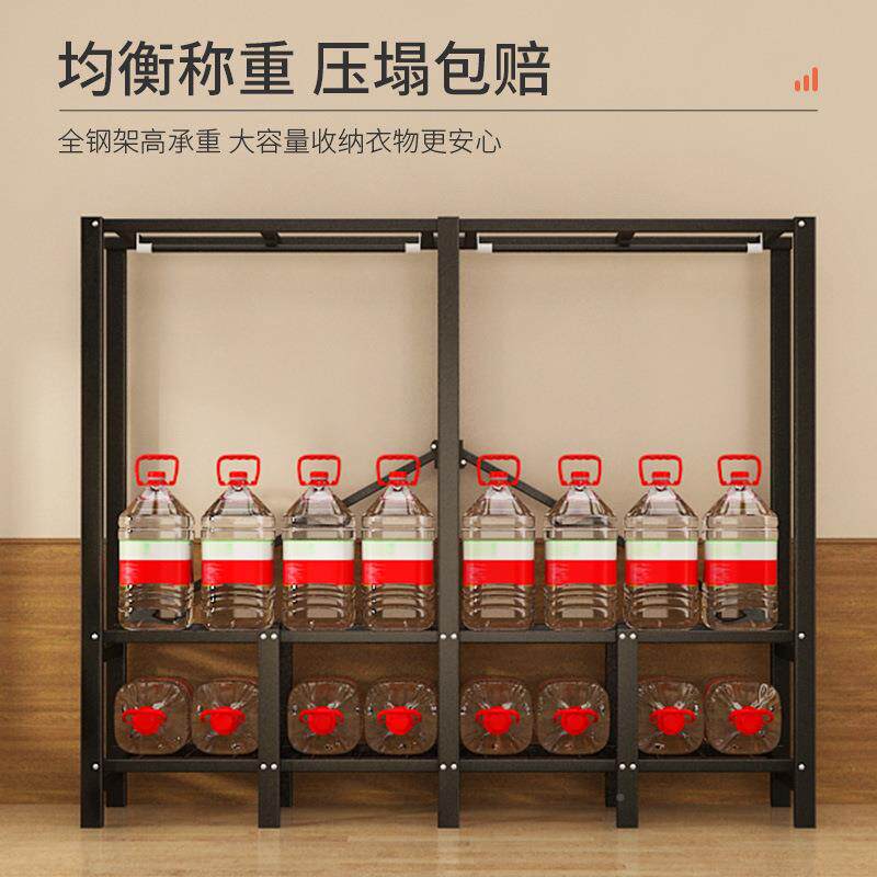 免憧憬/畅安装简易布衣柜卧室叠折宿家用纳柜出收租房舍经济型钢