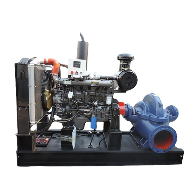 厂家供应防汛排涝 矿山排水用大流量高扬程柴油机水泵 移动泵车