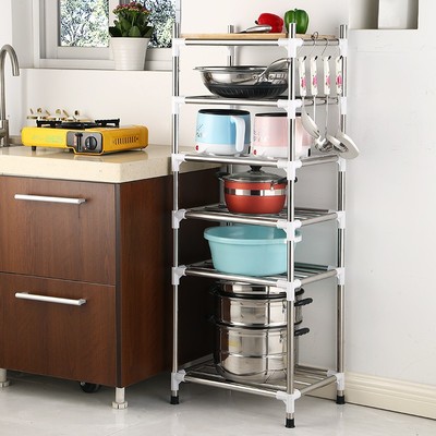 卫生间置物架落地式304不锈钢多层宿舍浴室三角架放脸盆收纳架子